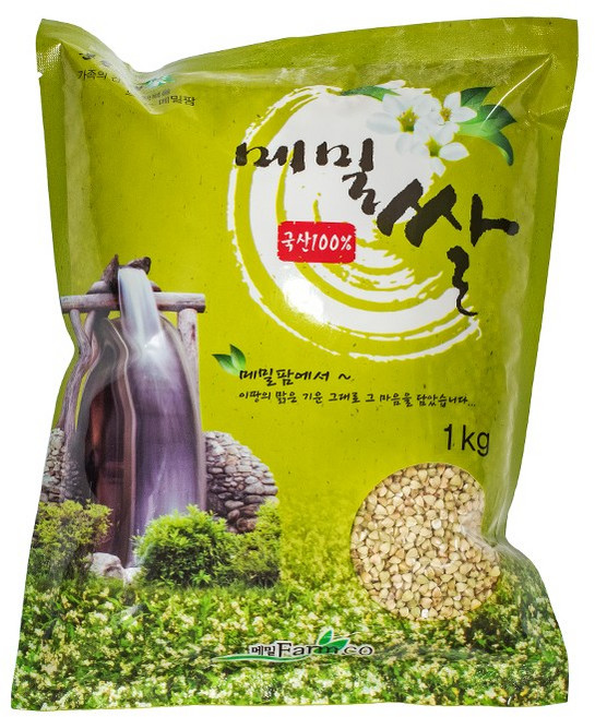 국산 봉평 메밀쌀 1kg 깐메밀, 1개