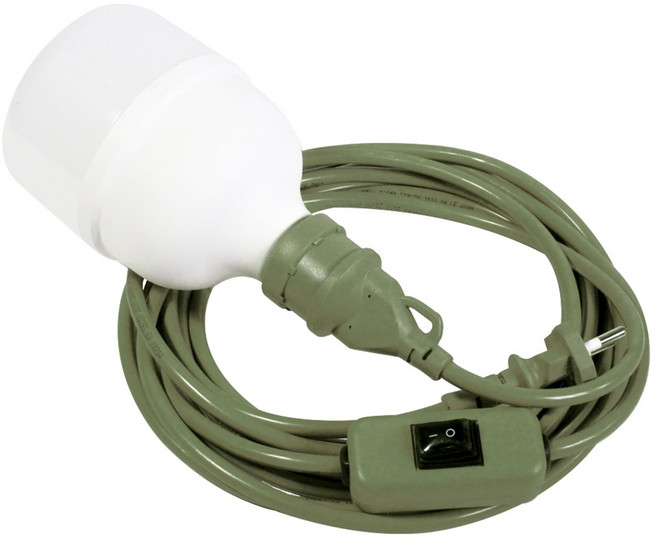 원스탑 LED작업등 30W 캠핑 텐트조명 스위치형 카키색, 1개, 전구색