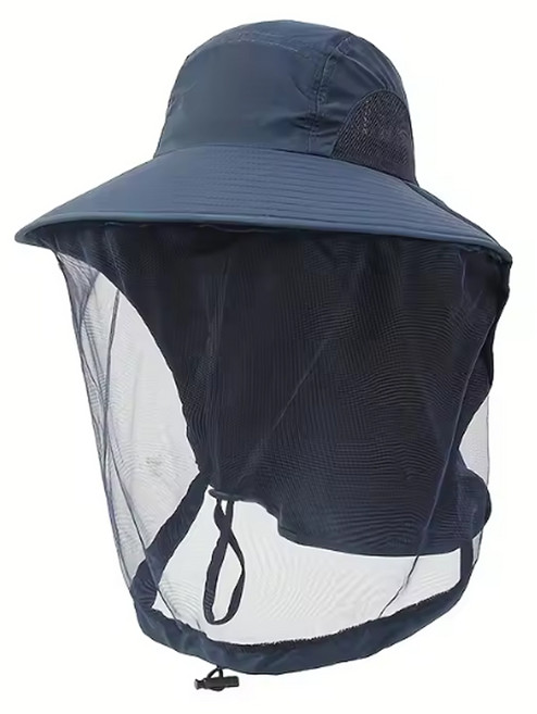 정철물 촘촘하고 시원한 빅사이즈 양봉모자, 네이비
