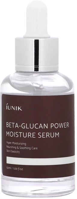 건강챙기세요 iUNIK 베타글루칸 파워 모이스처 세럼 50ml(1.69fl oz) 백살까지오래오래 - 쿠팡