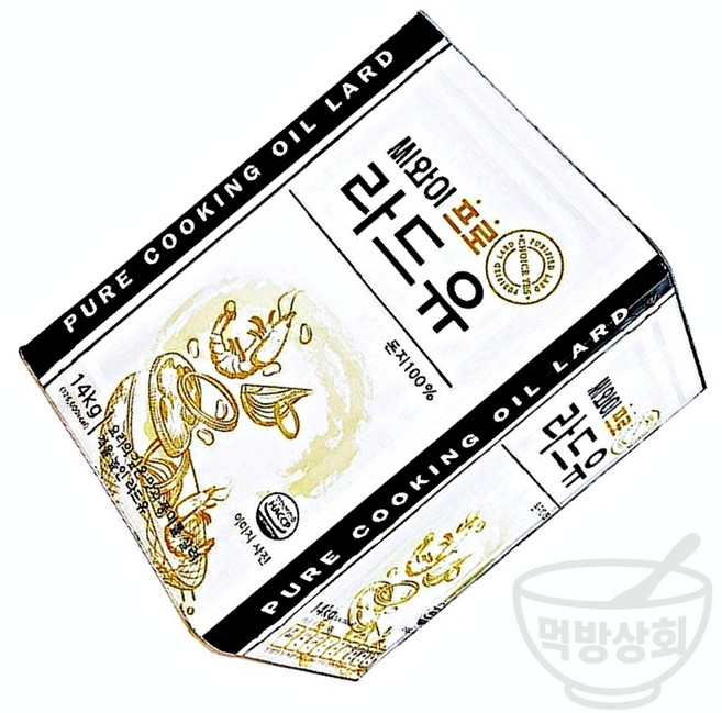 먹방상회 라드유 돈지 14킬로그램 고소한 조리용