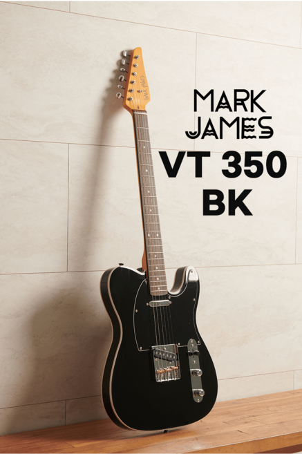 [MARK JAMES] VT350 BK Vintage Telecaster | 마크 제임스 입문용 초보자용 텔레캐스터 일렉기타, 1개