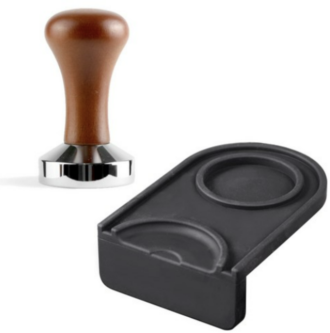 코빙 우드 템퍼 탬핑 세트 51mm, 혼합색상, 2세트