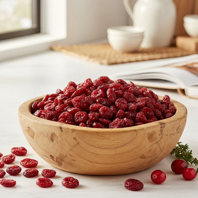 Sunrise Farms 蔓越莓乾, 1個, 整顆蔓越莓, 250