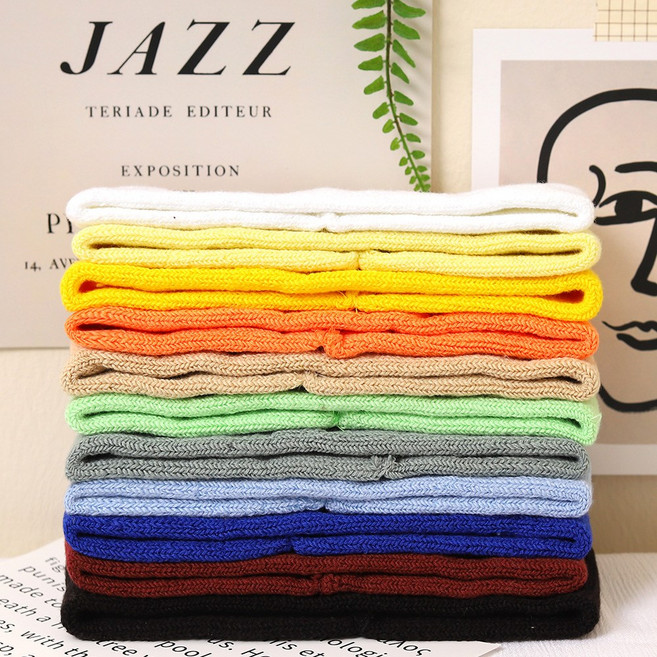 데일리 컬러 헤어밴드 남녀공용 베이직 무지 스포츠 헤어밴드