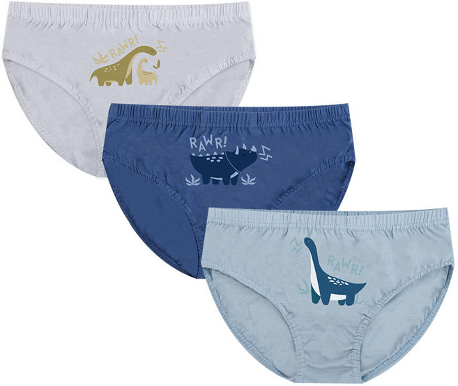 카포포 국산 유아동 남아 삼각팬티 3종 공룡