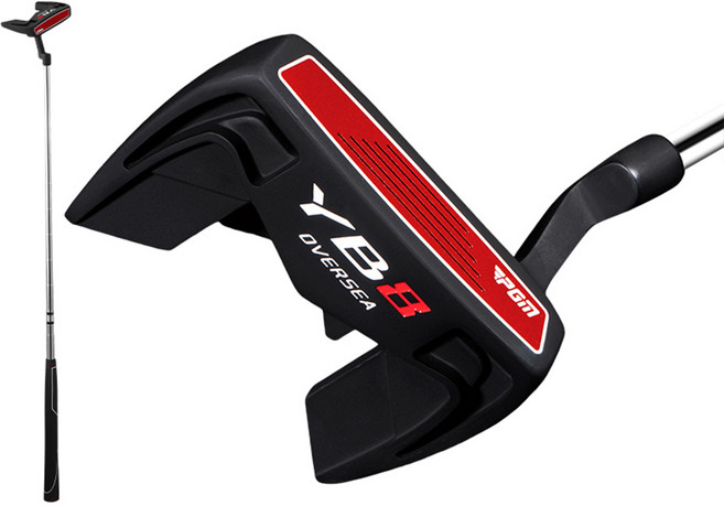 TUG097 CNC 골프퍼터 센터퍼터 스파이더퍼터 로우토크퍼터 화살표가 달린 조준선 안정 손쉬운 제어, 3.5도, R