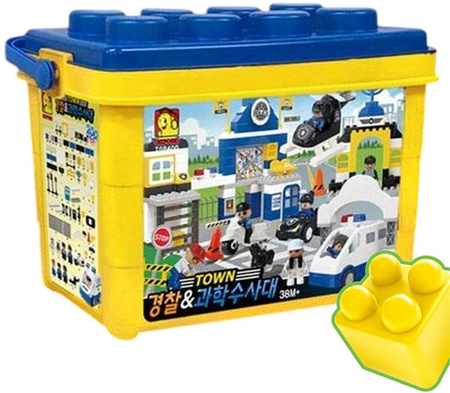 옥스포드 타운 경찰앤과학수사대 블록 TO8400, 1개