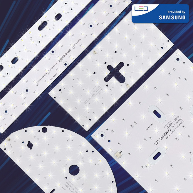 2위 - 케빈라이팅 국산 삼성칩 조명 거실등 리폼 LED 모듈 사각방등 50W 400x175mm(2장), 삼성 LED