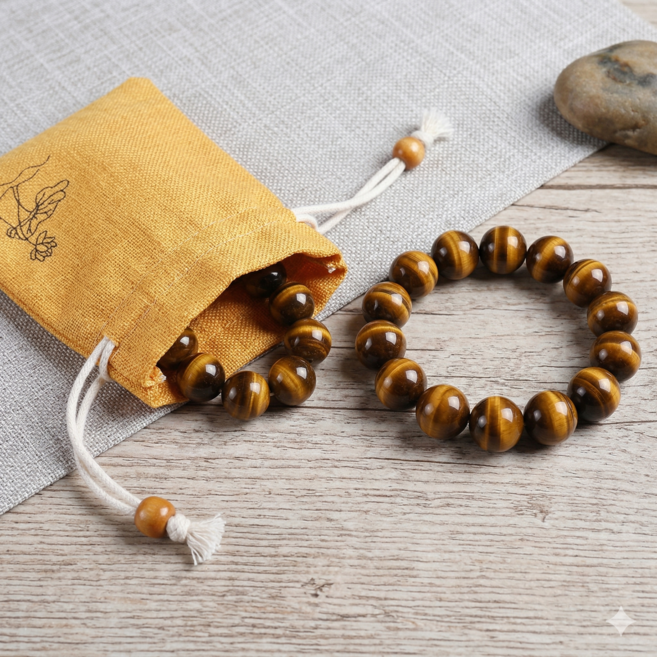 쿠타비토 호안석 팔찌 재물운 염주 원석 천연원석 금전운 액막이