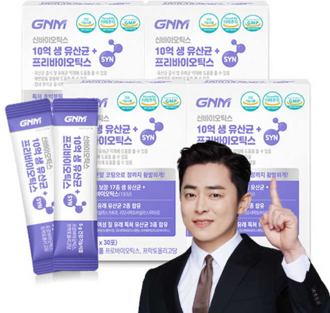 자연의품격 신바이오틱스 10억 생유산균 프리바이오틱스 30p, 150g, 4개