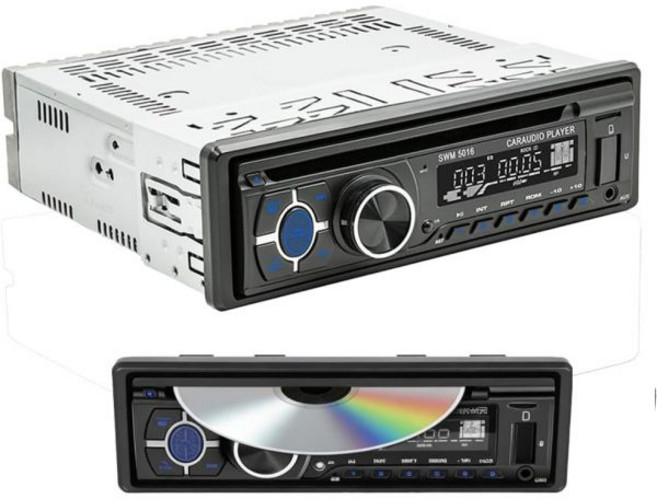 싱글 딘 CD DVD 플레이어 카 스테레오 카 오디오 수신기 포함 블루투스 핸즈프리 LCD 화면 AMFM 카 라디오 지원 APP 찾기 카 음성 비서 리모컨 DVD VCD USB