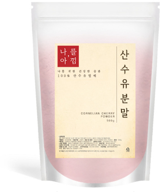 나를아낌 산수유 가루 500g, 1개