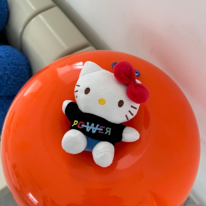 키티 POWER 인형키링 가방참 열쇠고리 가방꾸미기 백참