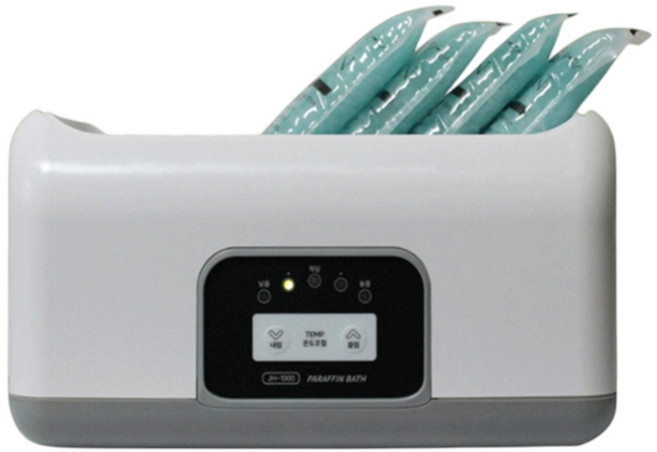 파라핀치료기 촛물치료 촛농치료 효과 의료용 아님 가정용 임산부 파라핀 기계 베스 왁스 용해기 손테라피 손파라핀 효능 국산, 1개