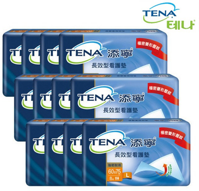 테나 위생매트 8매x12팩(1박스) 성인용기저귀 패드, FREE(onesize), 8매입, 12세트