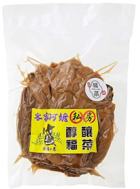 【富興米店】客家手工福菜, 350g, 1個
