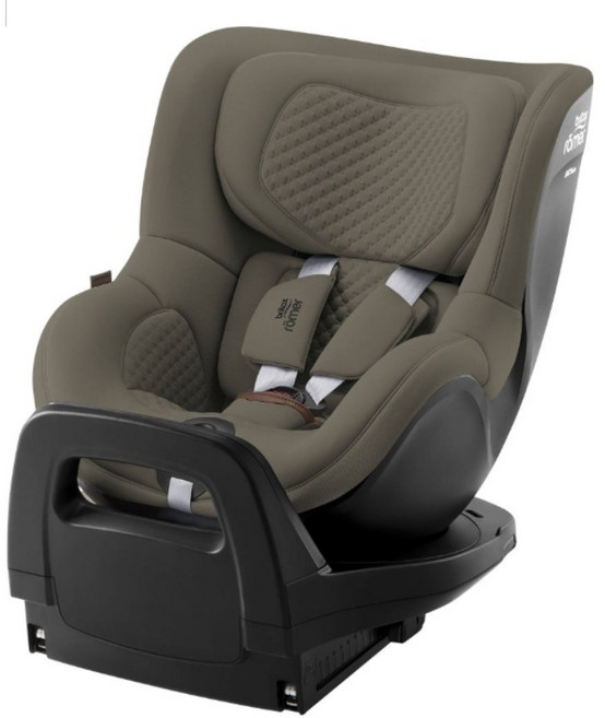 Britax DUALFIX i-SIZ 0-4歲雙向安全座椅 汽車安全座椅 isofix汽座, 鼠尾草綠 (Lux-奢華細緻菱格紋)