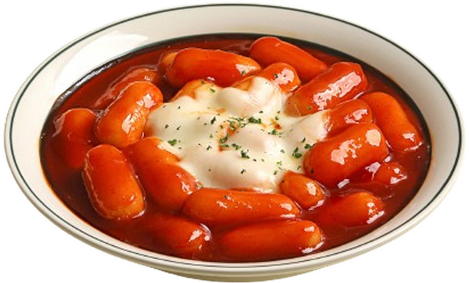 [HACCP 인증] 핫이슈 치즈품은 떡볶이 2-3인분 (치즈분말 별첨), 375g, 1개