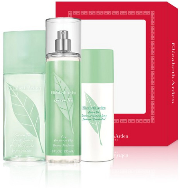 그린티 3종 세트 (바디미스트236ml+데오도란트150ml+향수100ml), 미스트236ml+데오도란트150ml+향수100ml, 1