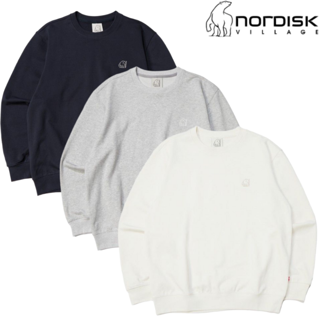 [매장발송] 노르디스크 남성 맨투맨 티셔츠 라운드 코튼 긴팔티 흡한속건 베이직 캐주얼 오버핏 편안함 일상 출근 외출 야외 활동 데일리 등산 캠핑 낚시 운동 스포츠 상의