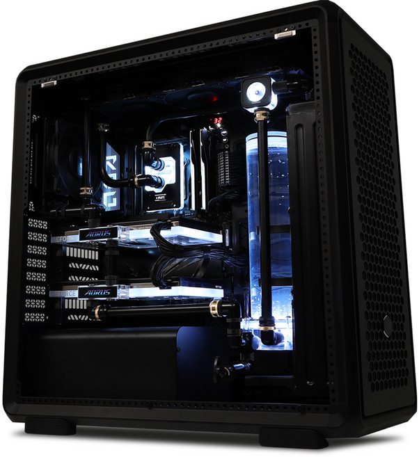 몬스타 PC 커스텀 수냉 게이밍 AI 고사양 게이밍 컴퓨터 9950X3D2 듀얼 RTX 5090 노웨이, Free DOS, 2TB, 64GB, 지포스 RTX 5090, R9 9950X3D2