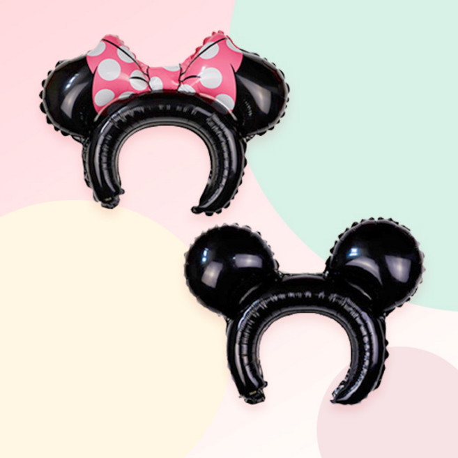 [파티지] 하트풍선 모음/ 프러포즈풍선/ 빅하트풍선, PR_A_머리띠풍선_미키