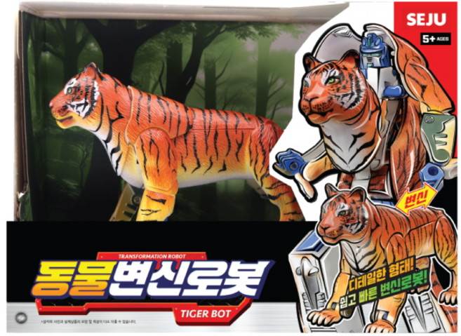 동물 변신 로봇 호랑이, 1개