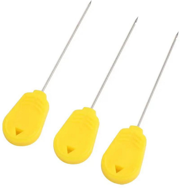 후크 드릴 잉어 낚시 도구 키트 스레딩 미끼 장비 바늘 핸들 보일리 핀, 1. 3PCS-Set, 1개
