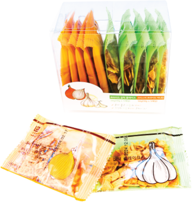 지엔엘커머스 양파마늘 후레이크 프라이드 어니언갈릭 혼합 양파마늘 튀김 100g(양파10g x 5ea 마늘양파10g x 5ea), 100g, 1개