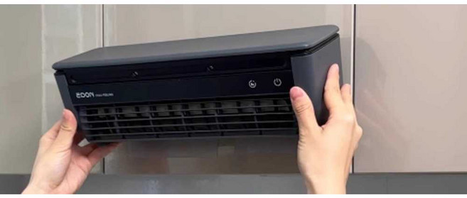 무선 에어컨 소형 이동식 캠핑용 차박 차량용 냉방기, 화이트 충전식