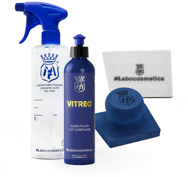 [유막 제거 세트] 라보코스메티카 비트레오 250g + 퀵 손잡이 패드 세트 + 소분통, 1개