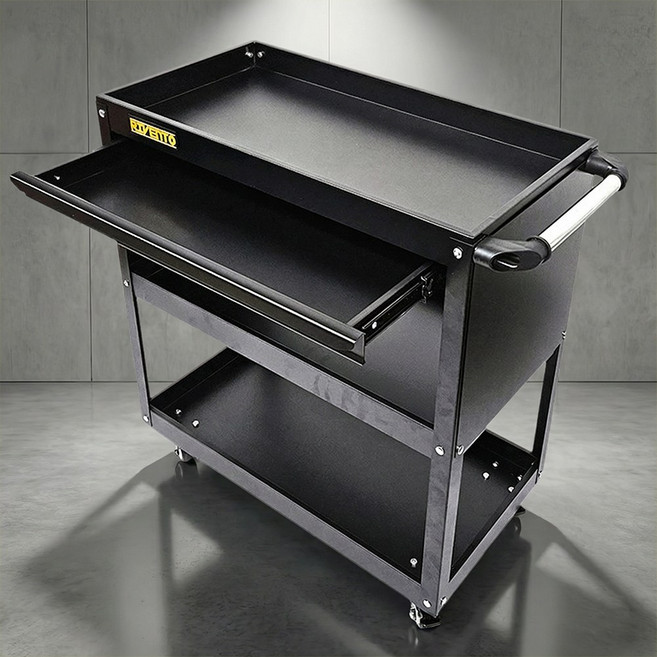 서랍형 공구함 수납 이동식 공구다이 공구대 공구박스 작업 정리 툴카트 픽업 리벤토 MTB-765PRO, 1개