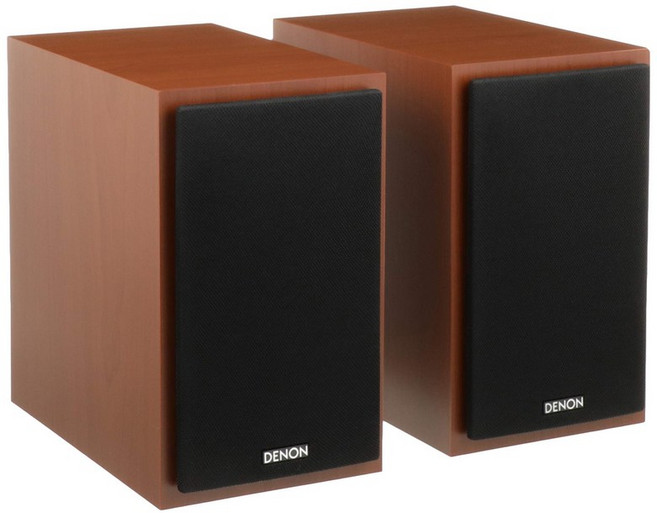 Denon SC-M41 2.5cm 12cm SC-M41CWEM 데논 소프트 돔 트위터 우퍼 고강성 캐비닛, 블랙