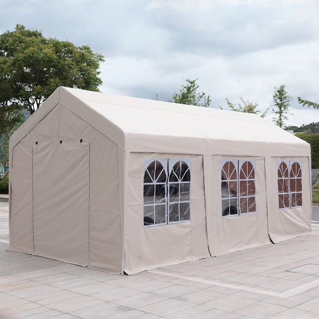 주차 야외 포장마차 대형 천막 장박 쉘터 간이 농막 창고, 03.지붕단품