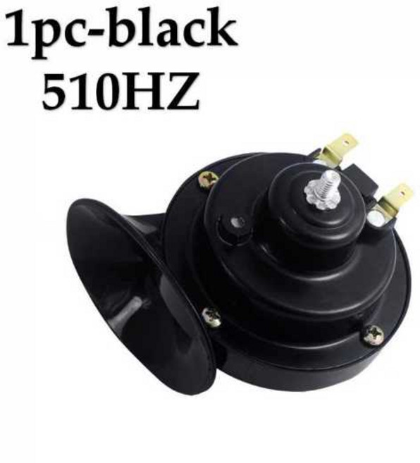 확성기 오토바이 자동차 510Hz 경적 트위터 12V 기차 보트 음성 자동 60db 전자 슈퍼 시끄러운 트럭