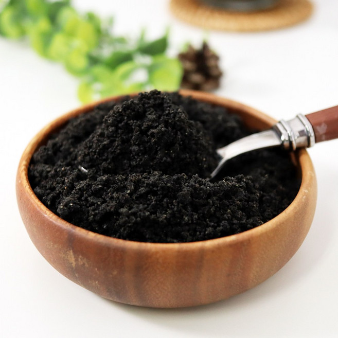 그레인팜 국산 흑임자가루 200g 느리게 볶은 검은깨100%가루, 1개