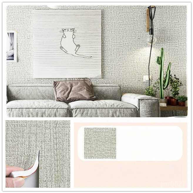 홈데코 접착식 사계절 단열 쿠션벽지 단열벽지 [폭50cm], 라이트 그레이 [두께 5mm], 너비 50cm X 길이 5m