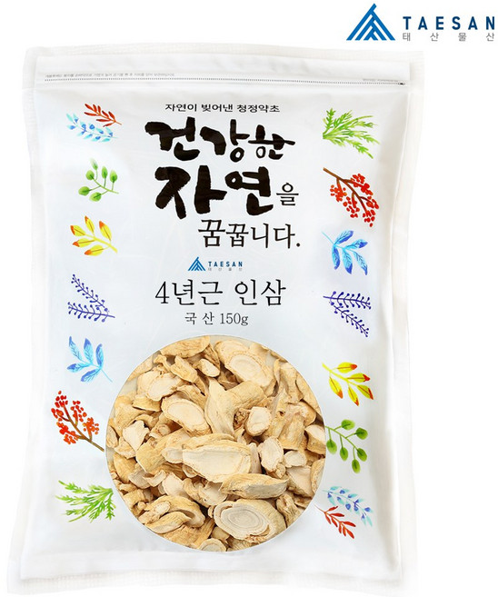 4년근 건조 말린 금산 인삼 150g, 1개