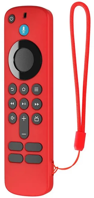 Fire TV 스틱 HD/4K 리모컨용 실리콘 케이스 보호 충격 방지 및 낙하, 01 B