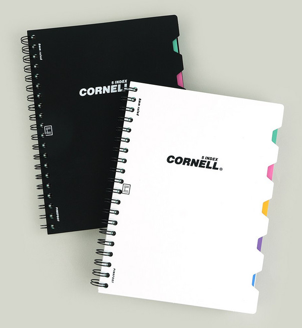 코넬 PP 인덱스 노트, 1개, 코넬PP인덱스노트_블랙