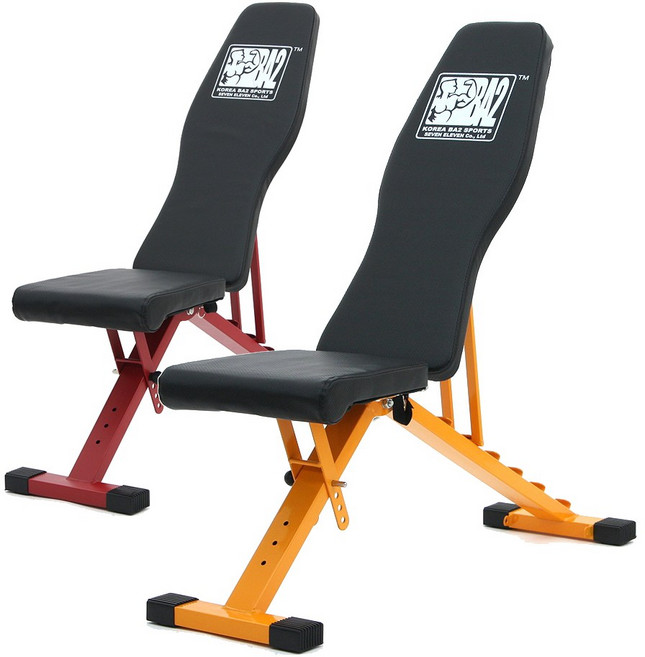 바투 접이형 BM200 벤치프레스 인클라인 디클라인, 블랙