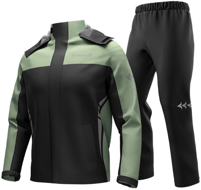 민트스쿨 오토바이 방수 우비 상하의 세트 우의 레인코트 MT903