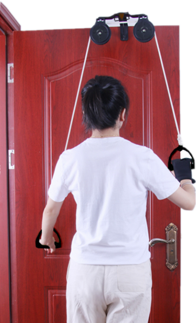 스타무역 팔트랙션 도르래 오십견 재활운동기구 어깨 치료 양팔운동, ., 1개