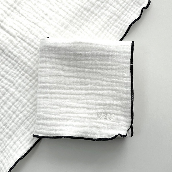 맘스포유 M4U 3중 요루 거즈 손수건 스카프 43x43cm (대) 8컬러