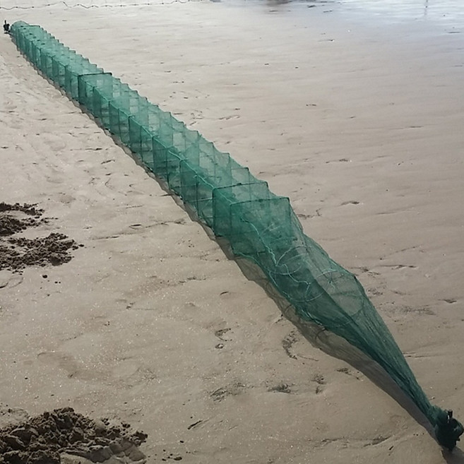 SMC 특대형 사각통발 약 11M 연결형 민물통발 바다그물