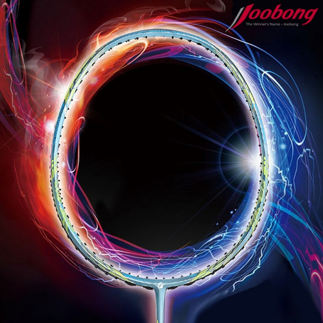 주봉 배드민턴라켓 K-1 가벼운 카본 선수용 스피드형 배드민턴채 스트링(줄)포함, 1개, K-1 FORCE