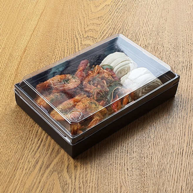 더팩컴퍼니 TPC-고급3호(내피) 1칸 크라프트/검정 200개, 1세트, 검정200개