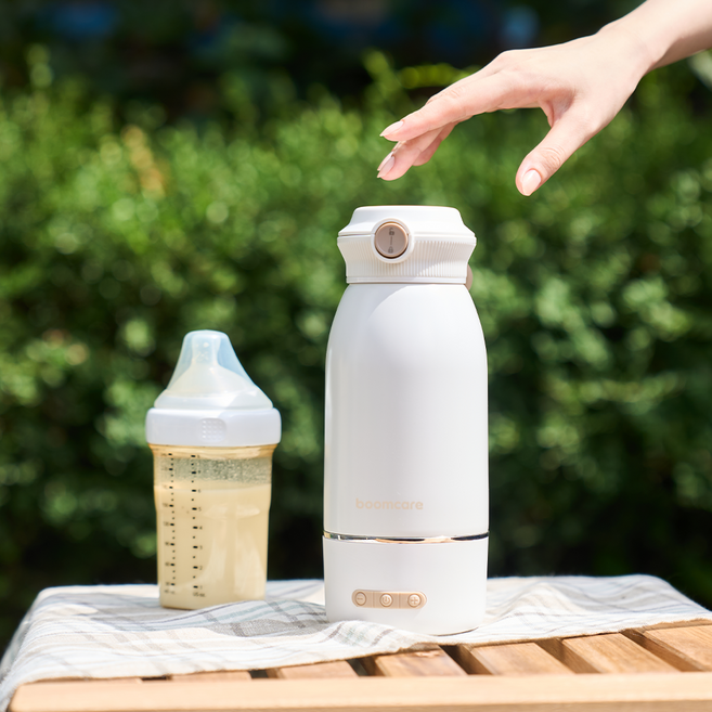 붐케어 착한 휴대용 분유포트 500ml 100도가열
