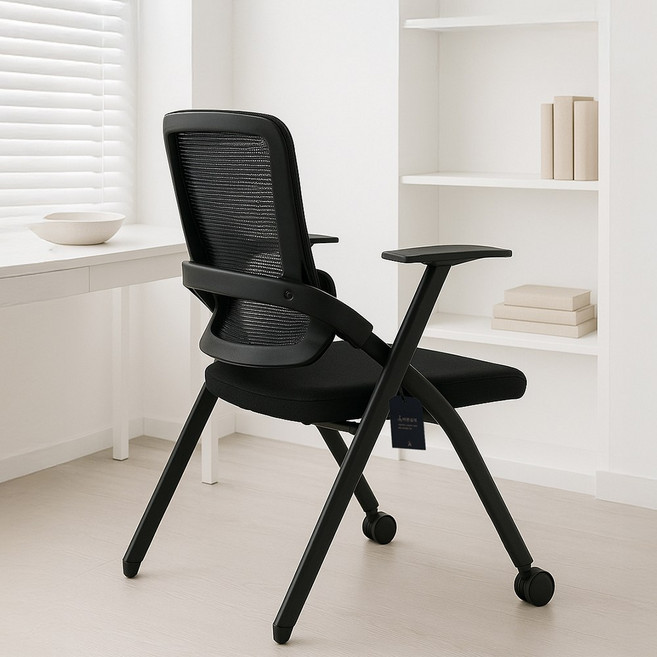 올인홈 서울대의자 학생 공부 사무용 사무실 회의용 메쉬 컴퓨터 책상 의자 하이퍼체어, 블랙